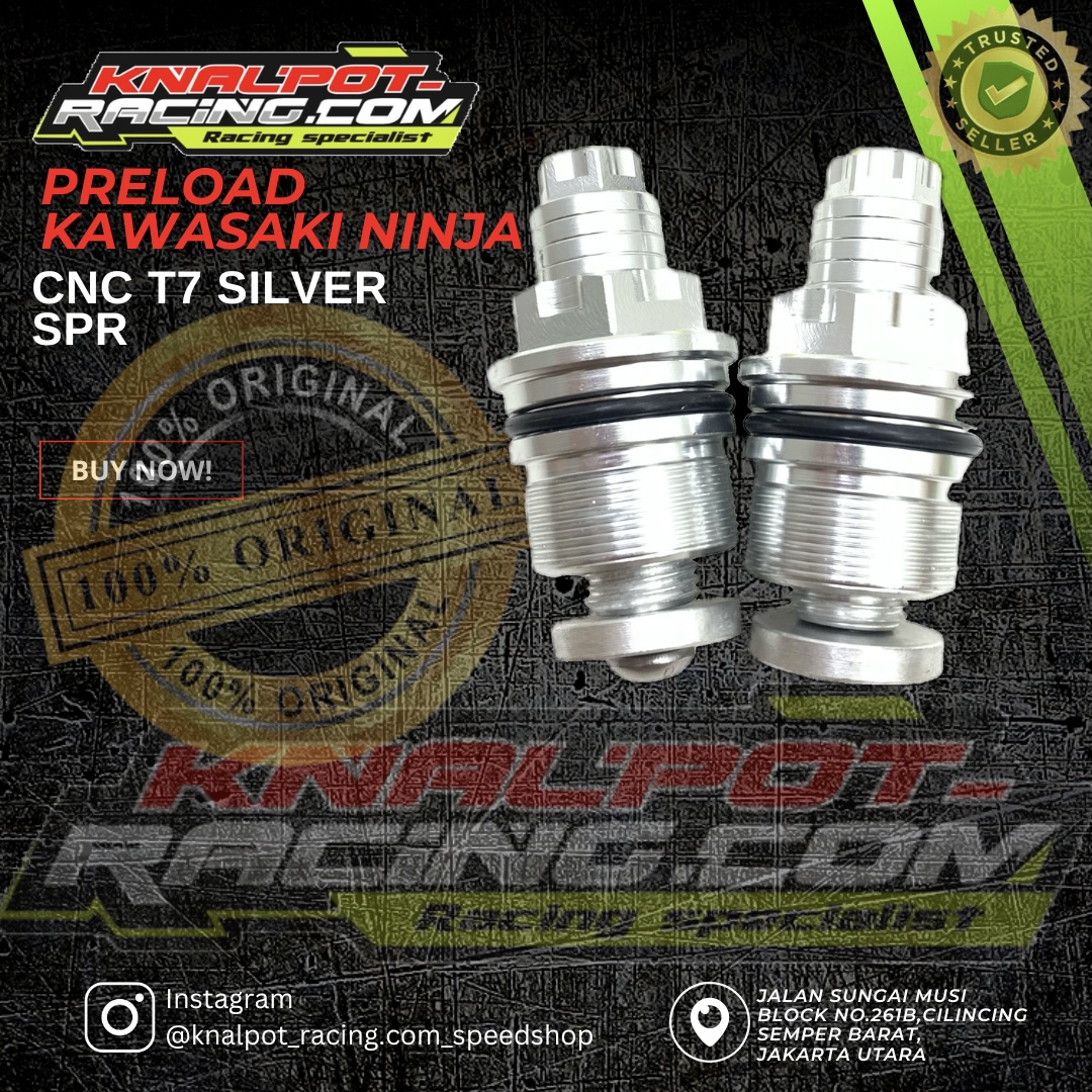PRELOAD KAWASAKI NINJA T7 SILVER SPR